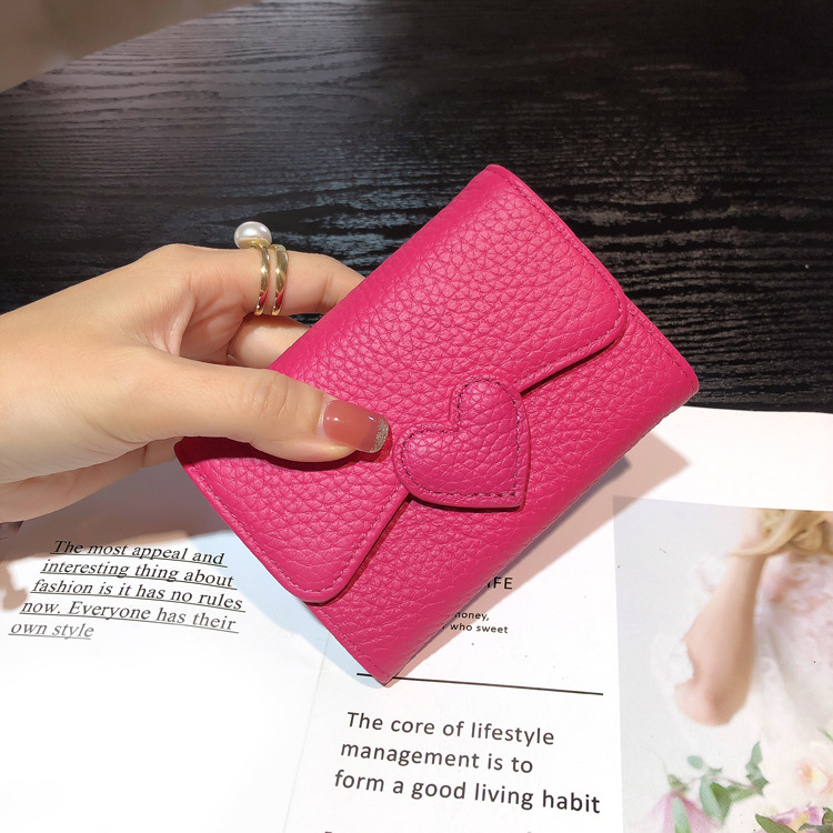 Women Short Walet MiniPU Letter Wallet Multi Card Holder SmalMulti Functiona Clutch Bag