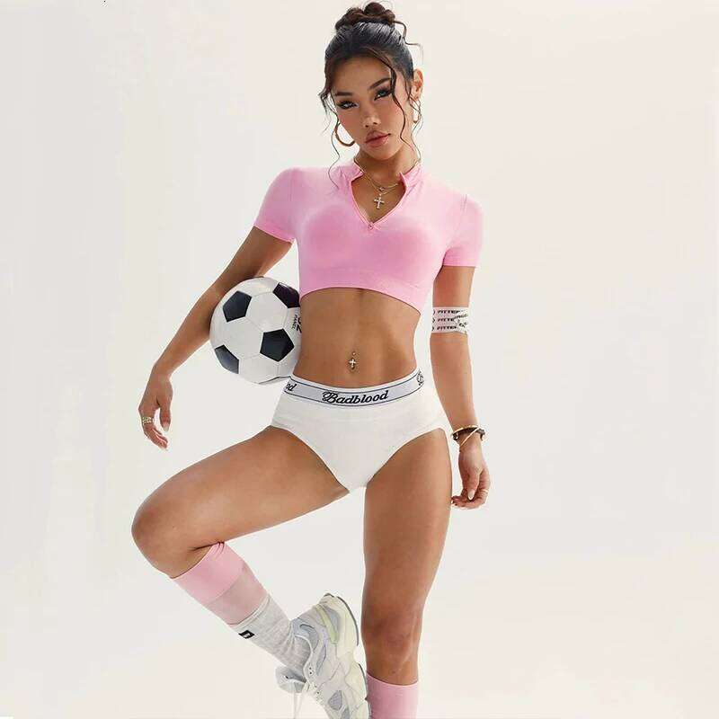 Women's zipper short yoga jacket, seamless T-shirt, stretch shirt, summer training clothes, fitness sportswear