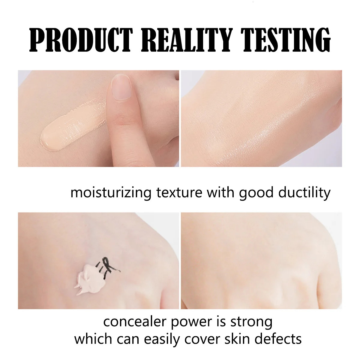 HISYI liquid foundation can control oil prevent water cover concealer hide pores and keep makeup on 251230