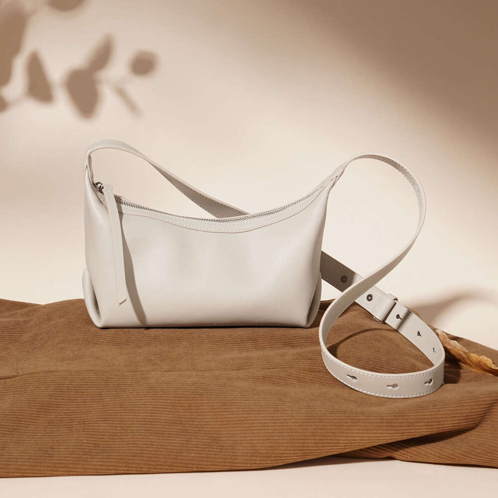 toteBag Shoulder ROSE NOIRE New Style Cowhide Dumpling Niche Design Fashion Versatile Underarm High-end Genuine Leather Shoulder Crossbody Bag