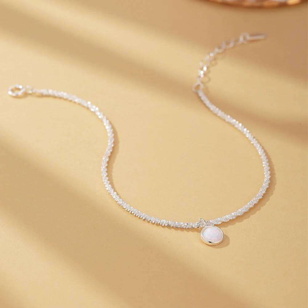 AIDE Real 925 Sterling Silver Sparkling Starry Sky for Women Shiny Lucky Zircon Bracelet Homme Wedding Party Jewelry