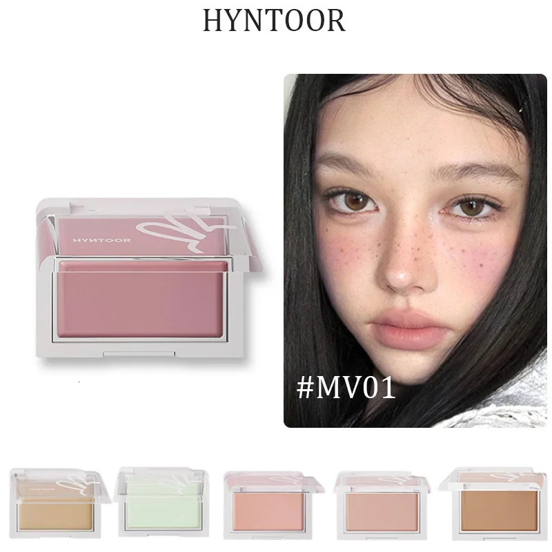 Hyntoor Blush Cream Matte Hydrating Creamy Nude Cheek Tint Concealer Cream Skin Tone Correction Easy to Apply Face Makeup 251231