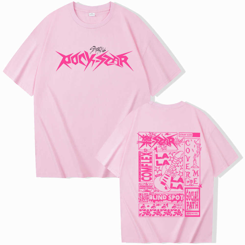 2024 Stray Kids Maxident ROCK-STAR New Album StrayKids T-Shirt