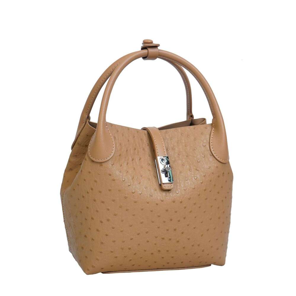 Totebag Shoulder ROSE NOIRE Autumn Winter Fashion Personality Large Capacity Bucket Casual Retro Handheld Basket Commuting Elegant Mother Daughter Bag