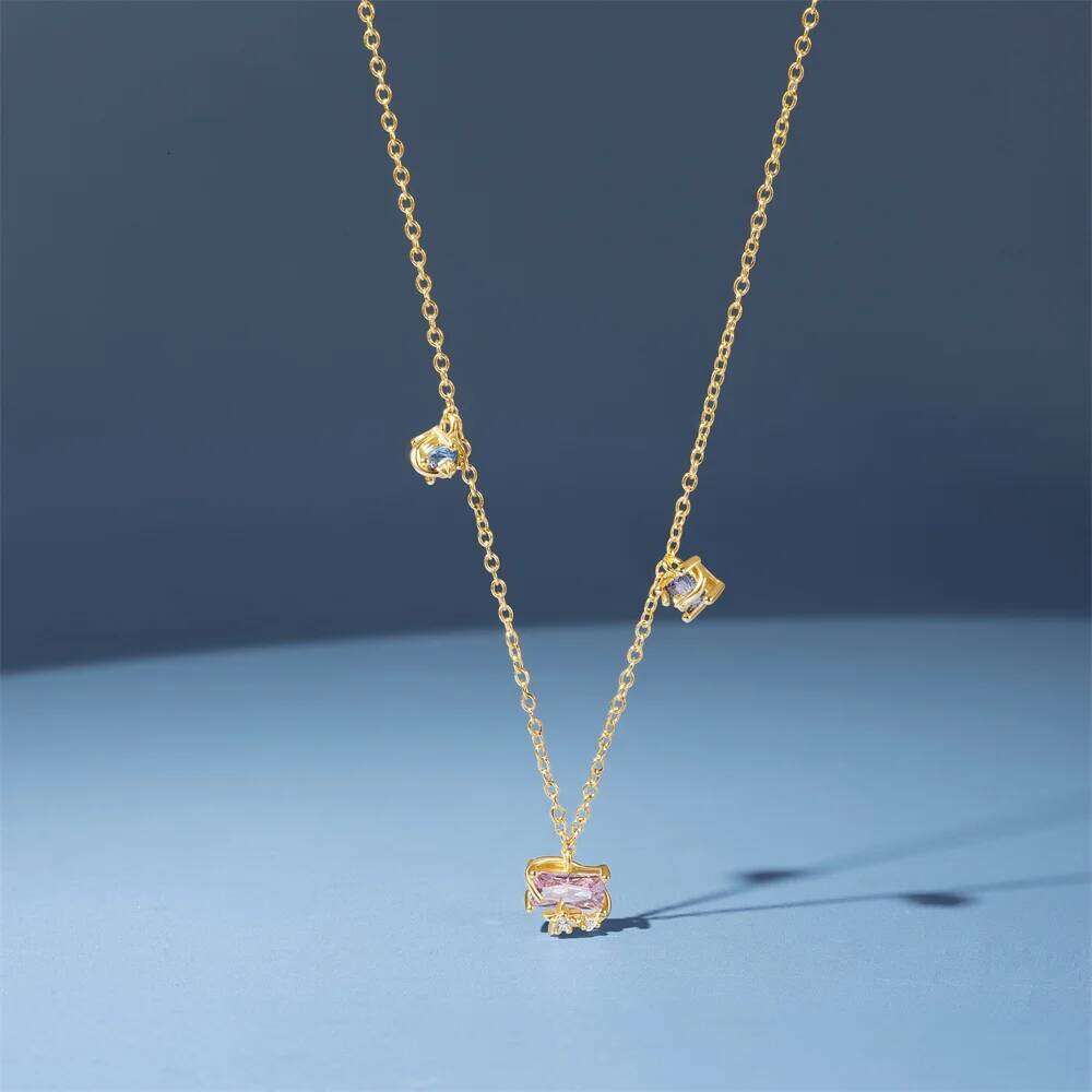 Aide Plata 925 Sterling Silver Round Zircon Necklace for Women Small CZ Pendant Choker Neck Chain Bride Gift Fine Jewelry