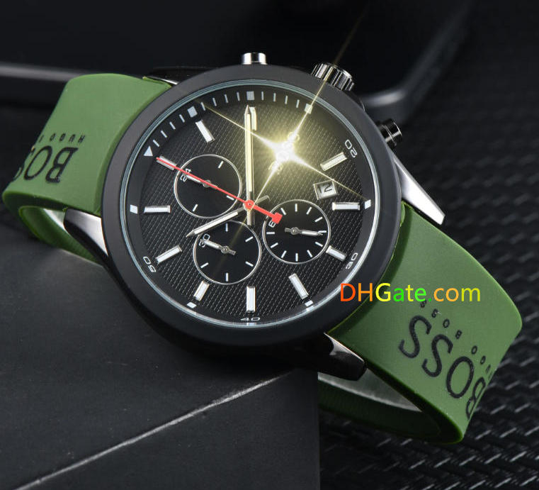 NEW Luxury designer mens women sports boss watches Quartz automatic movement WATCH stainless steel strap gifts men Wristwatche