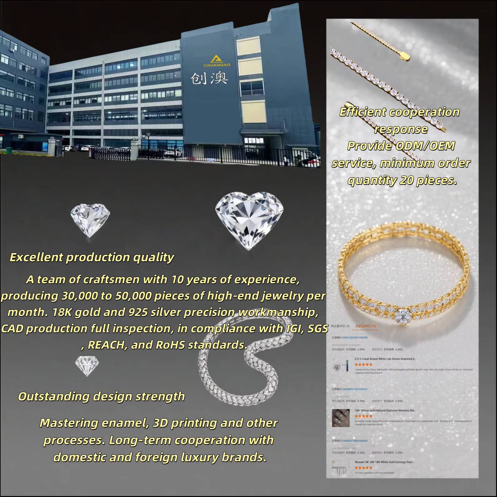 S925 Silver Tennis Chain 225mm VVS Moissanite Diamond-Like Ice Crystal Design Rhodium-Plated Hip-Hop Bracelet Ideal Gift