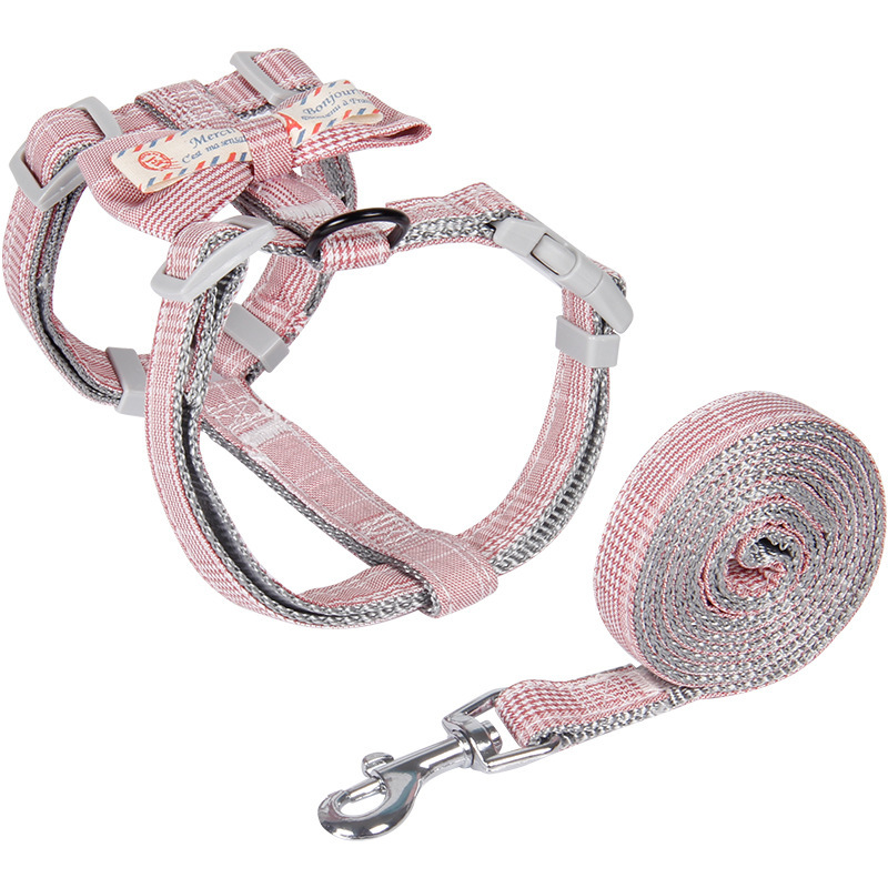 Cat bow traction rope to prevent slipping, cat walking chain rope, dog rope