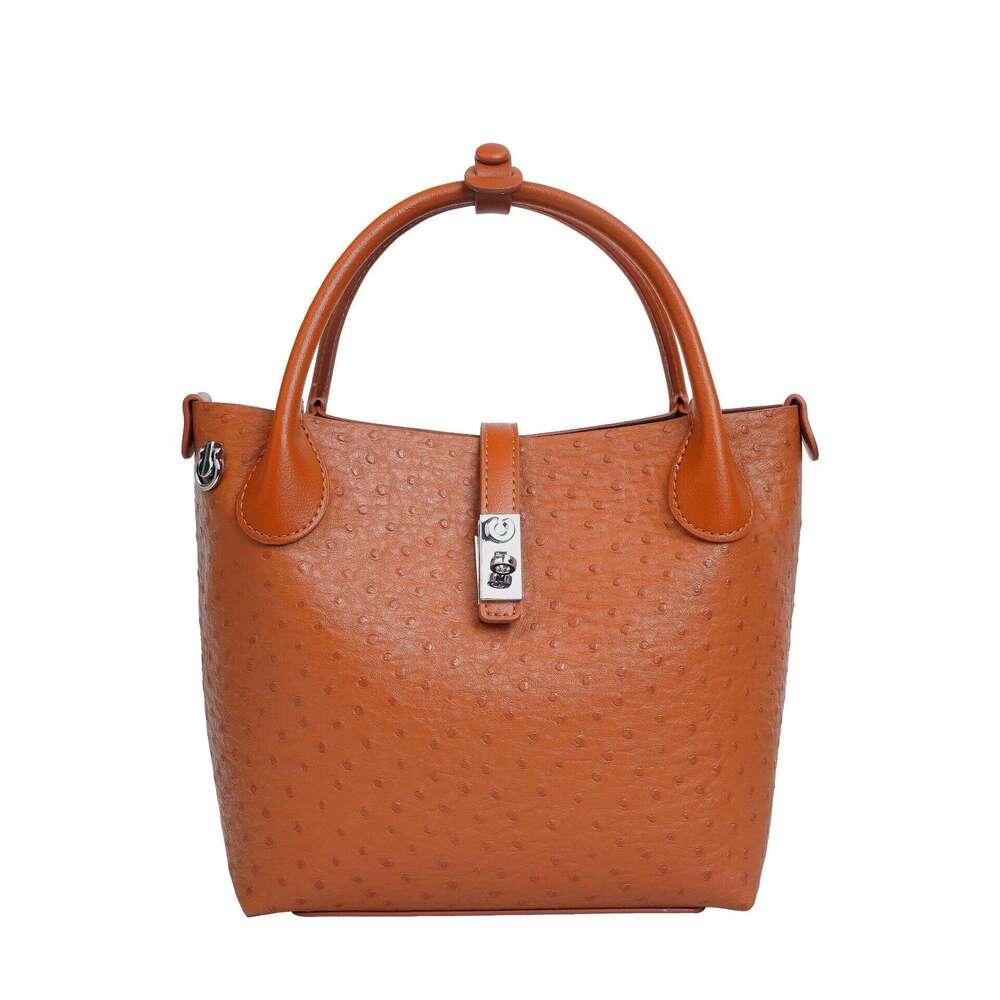 Totebag Shoulder ROSE NOIRE Autumn Winter Fashion Personality Large Capacity Bucket Casual Retro Handheld Basket Commuting Elegant Mother Daughter Bag