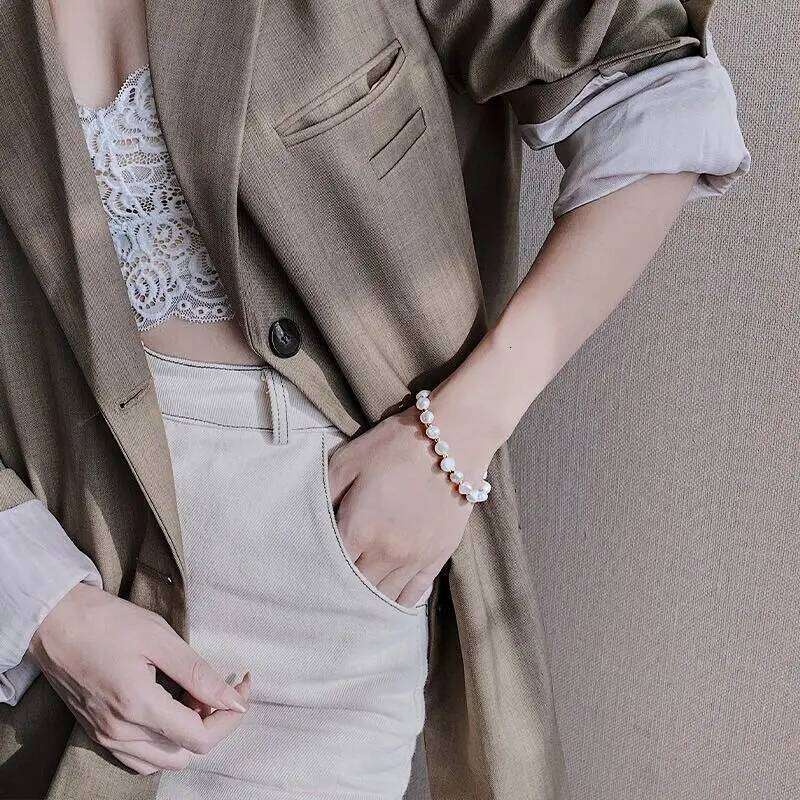 2020 new natural pearl bee Pendant Bracelet classic fashion female jewelry student girlfriends PARTY SEXY matching bracelet