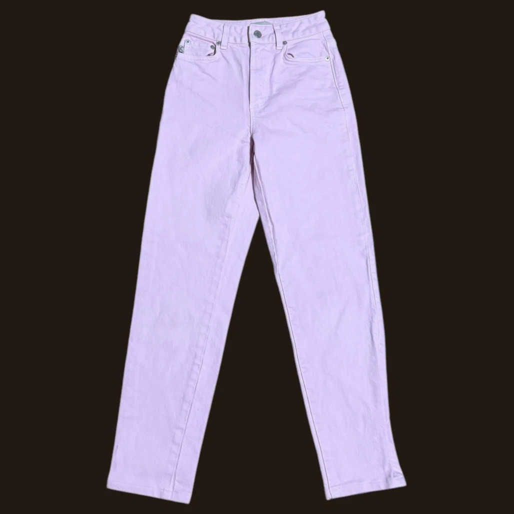 Y2K Light Pink Baggy Straight Leg Jeans Womens Clothing Harajuku Classic Angel Graphic Printed Trousers Gothic High Waist Pants 251231