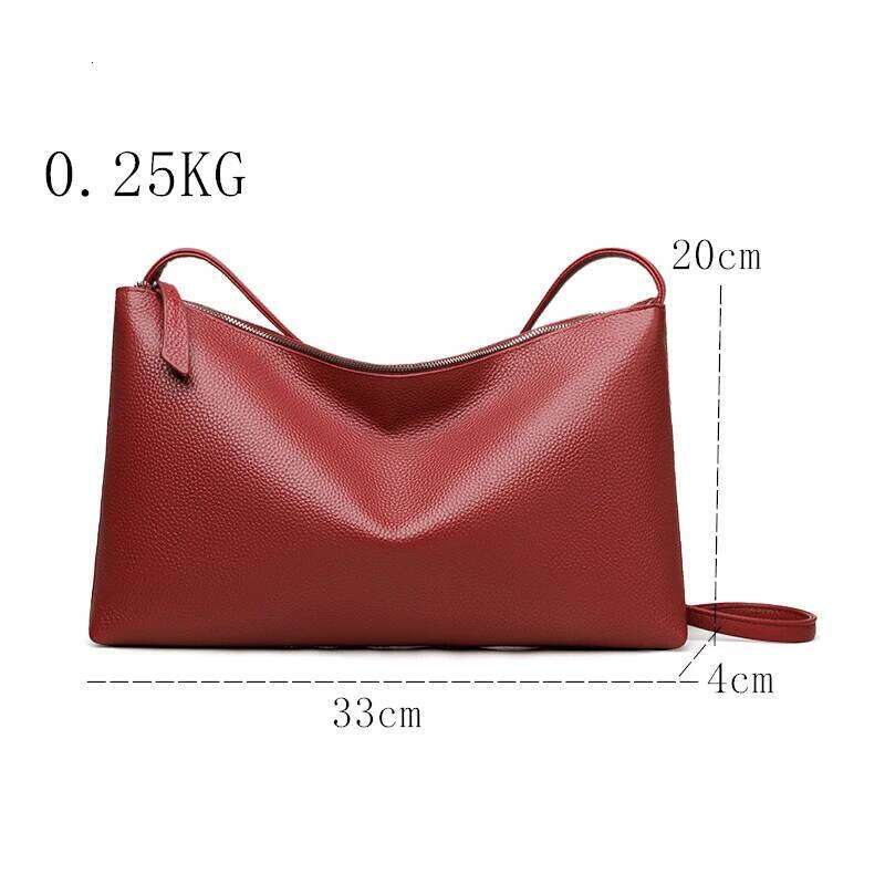 Genuine Shoulder Crossbody Bag For Women Sac High Quality Cow Leather Ladies Handbag Luxury Female Tote Bags JINXIANGGUO