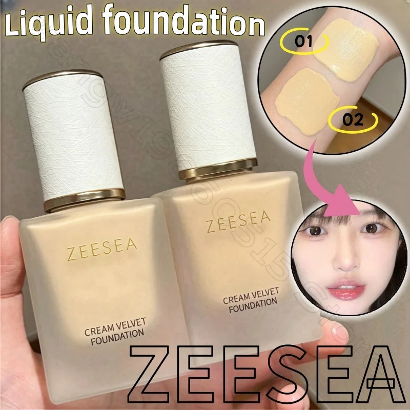 ZEESEA Liquid Foundation Concealer Oil Control Long-lasting Makeup Waterproof Concealer BB Cream Foundation 20ml 251230