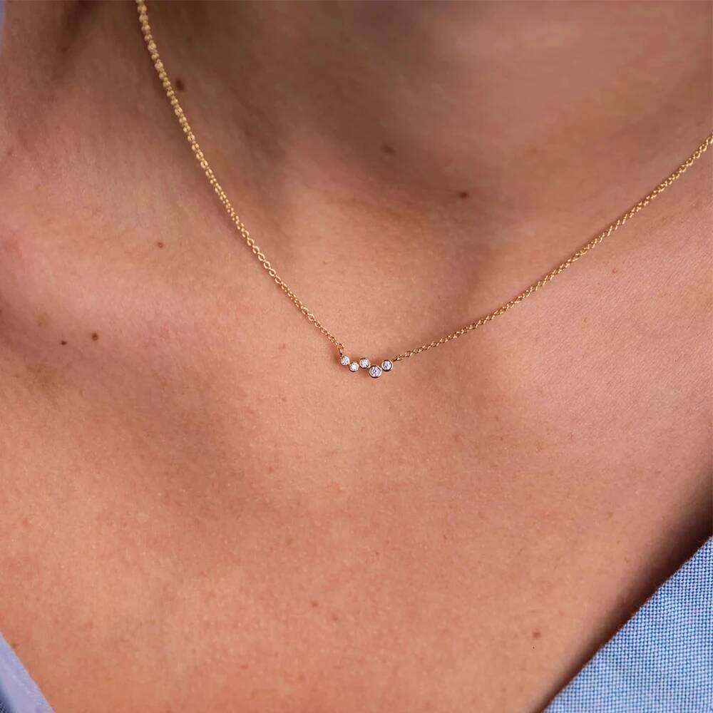 Aide 925 Sterling Silver Trendy INS Style Various Pendant Necklaces For Women Zircon Snake Heart Charm Clavicle Choker Jewelry