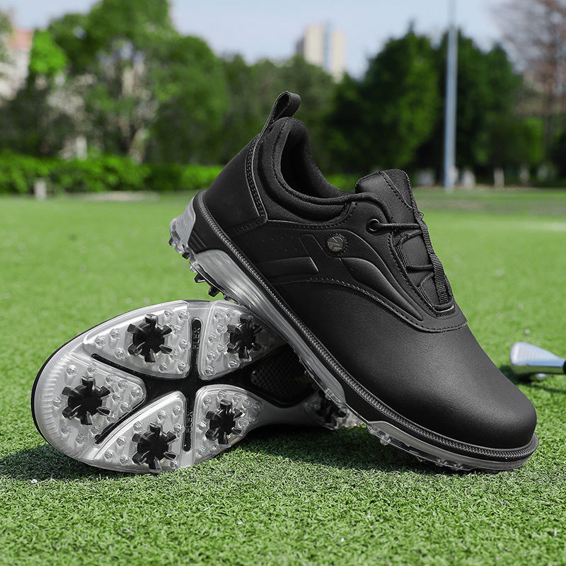 X13 Golf Shoes Men's Large Size To 47# Professional Waterproof Rotating buckle Anti-slip Studs Outdoor Golfer Training Sneakers