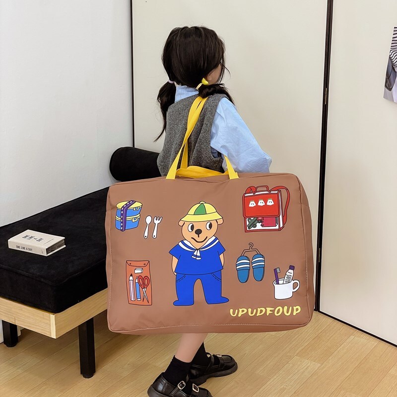Niche Design Cartoon 2025 Children's Trendy Shoulder Stylish Spring Kindergarten Storage Bag