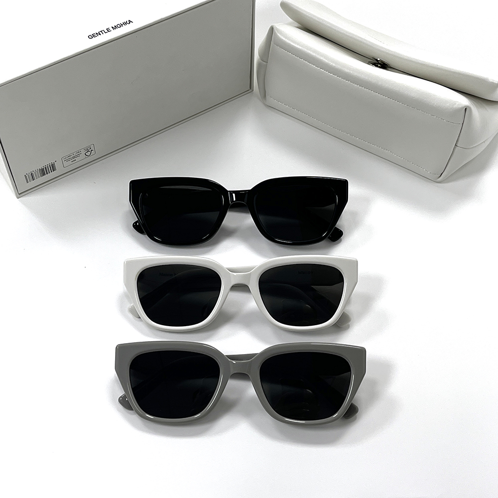 2025 Fashion Korea MM109 sunglasses luxury Brand eyeglasses Gentle designers gm Style Sunglasses beach driving polarized For men women Monter Sunglasses UV400