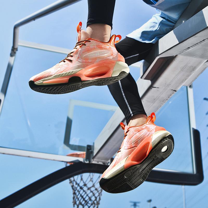 Iverson 2026 Breathable Anti Odor Basketball Shoes, Summer Slip-Proof Sneakers with Shock Absorption