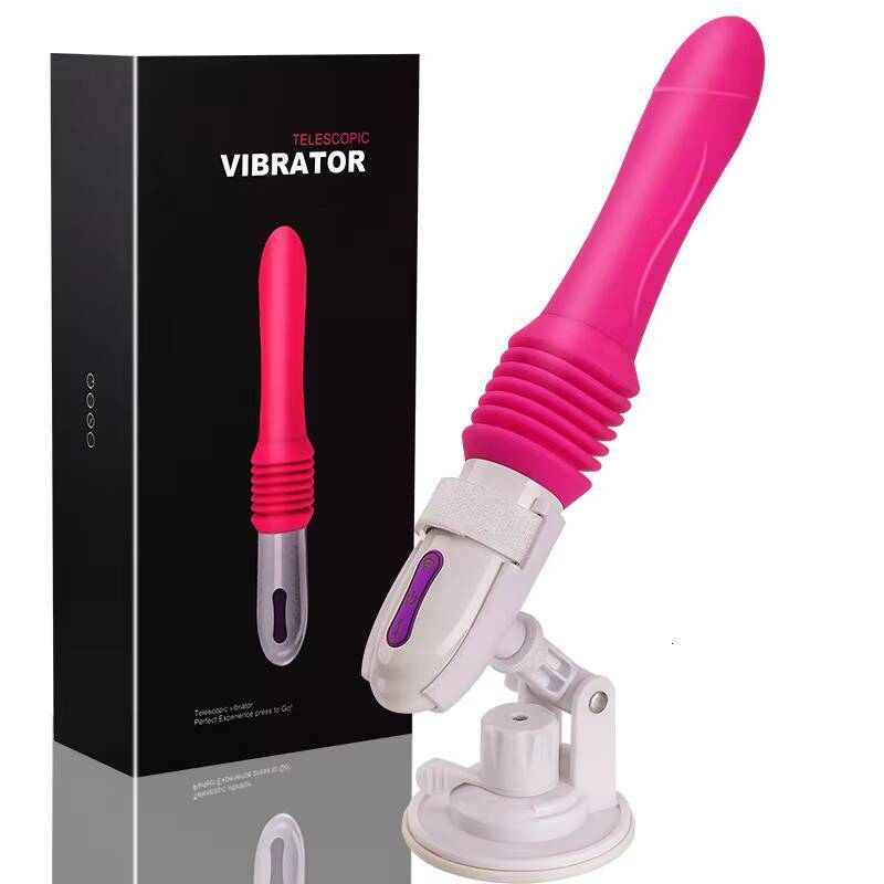 Automatic Telescopic Female Masturbator 3-Speed Retractable 10-Frequency Vibration Massage Orgasm Vibrator Machine