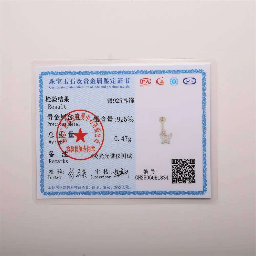 Aide 925 Sterling Silver Elegant Flower For Women Tassel Butterfly Stud Earring Party Exquisite Jewelry Gifts