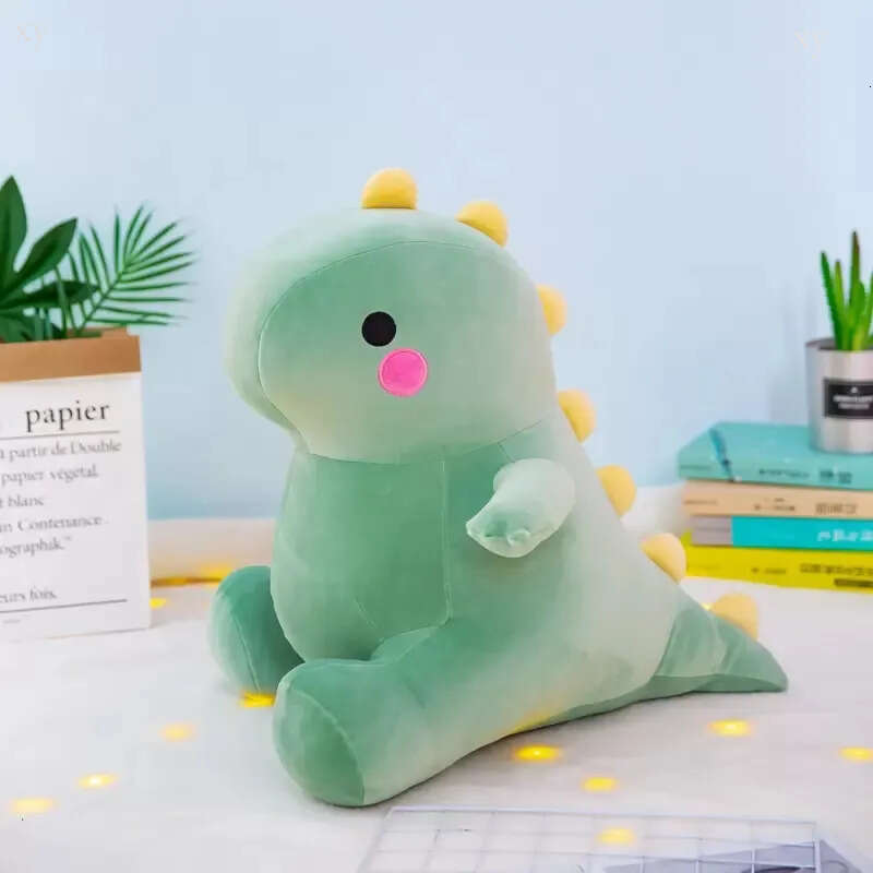 Small dinosaur plush toys cute dull dragon doll children sleep with pillow wholesale ZM1020 Y260128