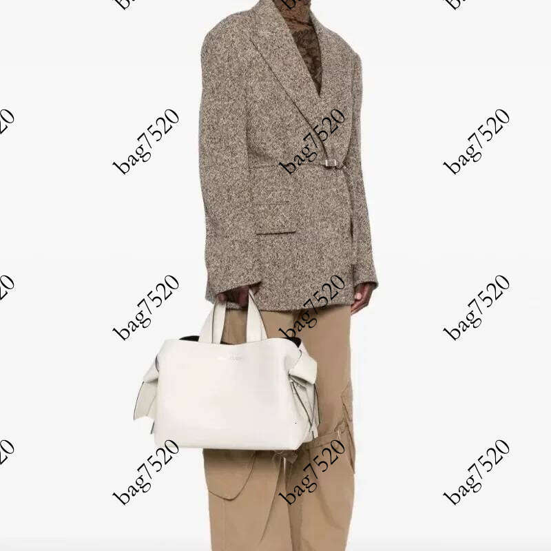 2026 new Swedish niche bow tote handbag, shoulder crossbody bucket bag, women's bag Pingshuo