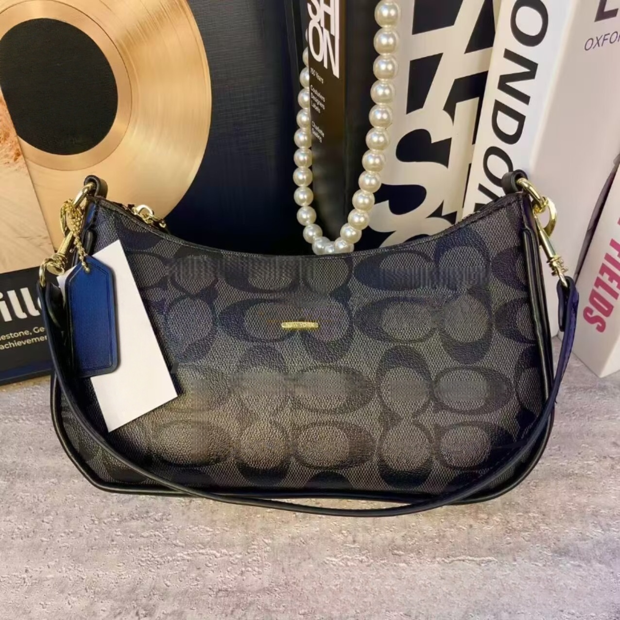 Cherry Teri shoulder Bag designer Purse Genuine leather underarm handbag Armpit tote leather crossbody denim Sacoche ladies Clutch wallet Hobo purses