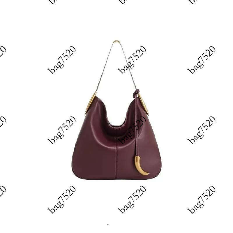 Hobo New Style, Matte Finish, Fashionable, Metallic Decoration, Shoulder Bag/Underarm Bag, Large Capacity Tote Bag Pingshuo