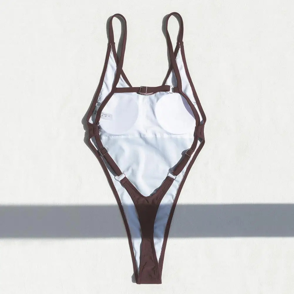 Sexy Backless String Mini Micro Thong Women Swimwear One Piece Swimsuit Female Monokini High Leg Cut Bathing Suit Swim 251231