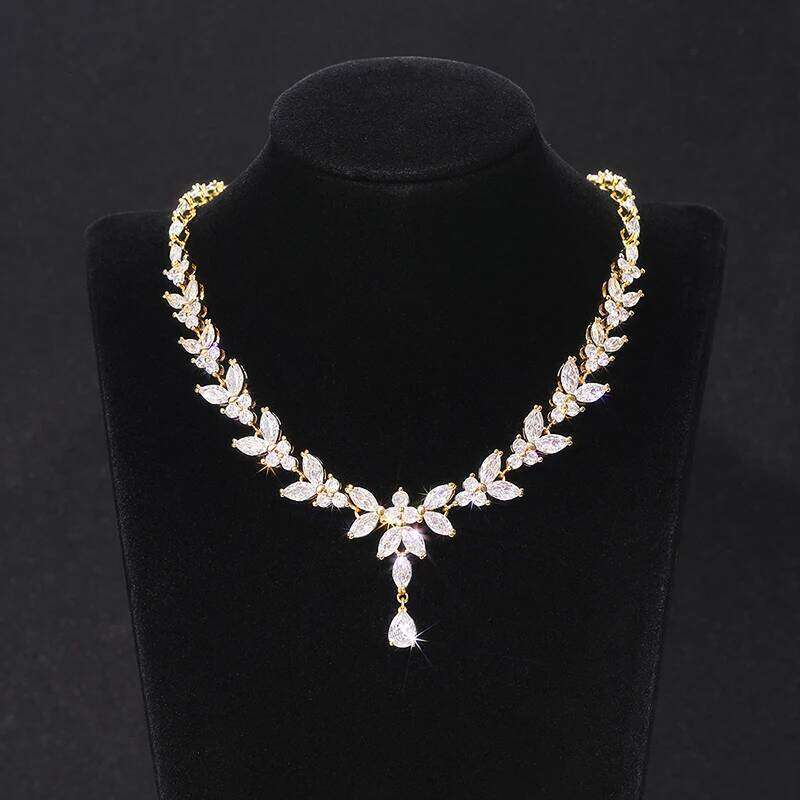 Huitan Noble Women's for Wedding Engagement Full Bling Iced Out CX Pendant Necklace Anniversary Gift Fashion Jewelry