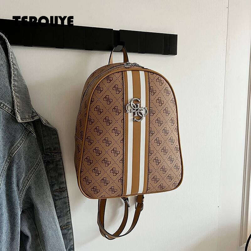 Popular Elegant Leather Tote Bag For Ladies Women Fashion Shoulder Messenger By Luxury Brand Famous Designer TEROUYE