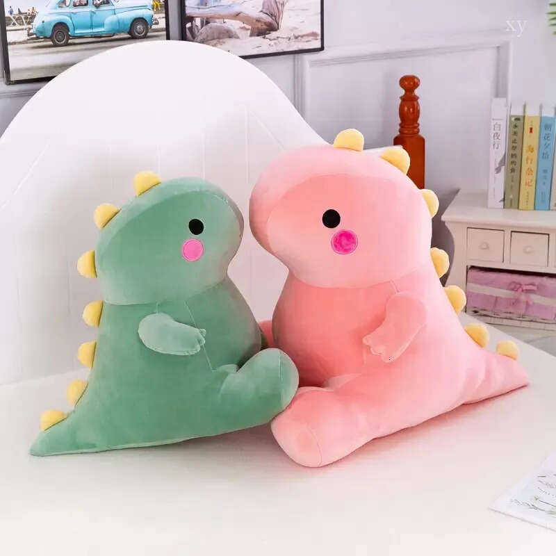 Small dinosaur plush toys cute dull dragon doll children sleep with pillow wholesale ZM1020 Y260128