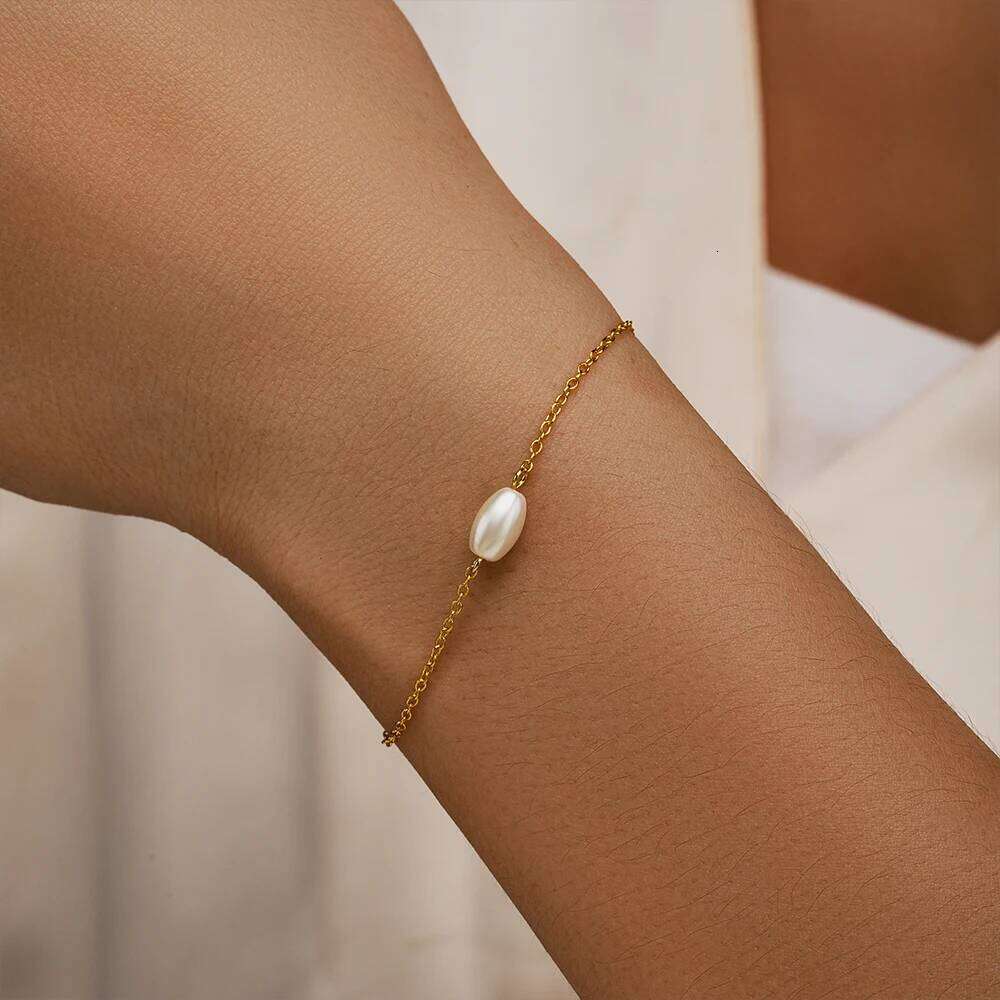 Aide Simple Classic 925 Sterling Silver Gold Plated Round Hoop Bracelet Chains for Women Fashion Romantic Fine Jewelry Pulseras