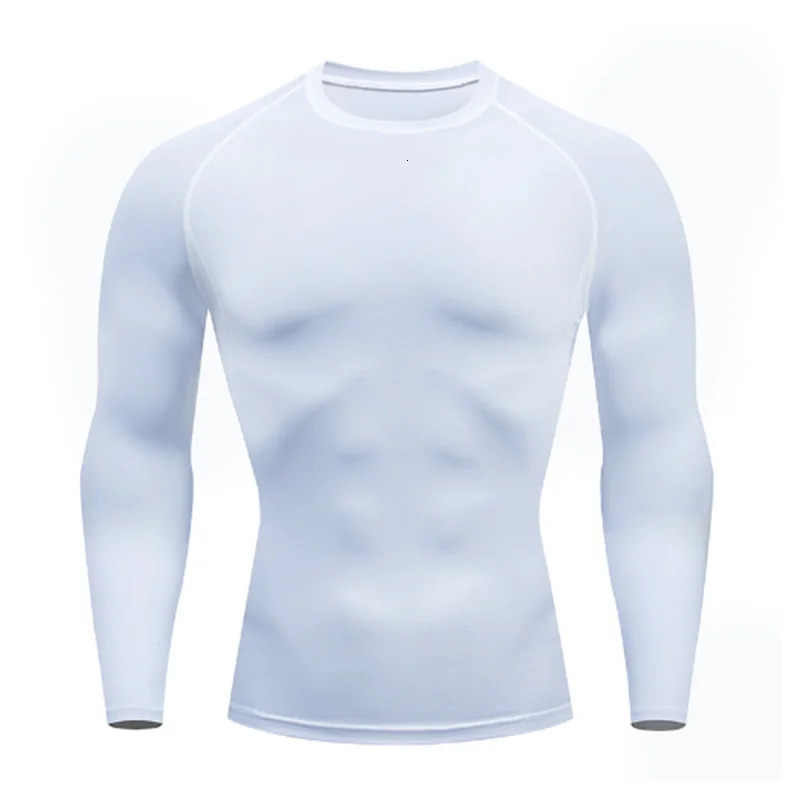 2025 Compression T Shirt Men Summer Sportswear Running T-shirt Elastic Quick Dry Sport Tops Tee Athletic Gym Workout Shirts Men 251231