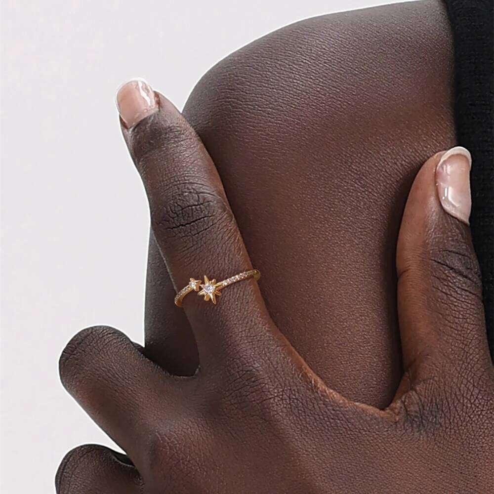 Aide 925 Sterling Silver Unique Simple Ring Women Fine Jewelry Finger Opening Vintage Handmade Rings Allergy For Party