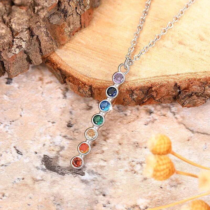 Huitan Attractive Pendant Necklace with Colorful Cubic Zirconia Brilliant Charming Party Jewelry for Women Delicate Accessories