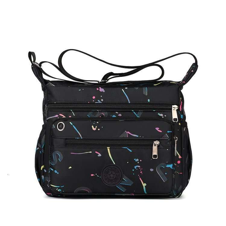 2025 New Women's Shoulder Fashion Letter Print Mom Versatile Casual Large Capacity Crossbody Bag