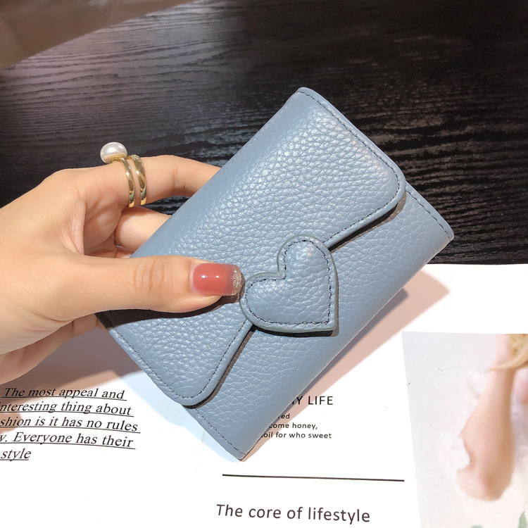 Women Short Walet MiniPU Letter Wallet Multi Card Holder SmalMulti Functiona Clutch Bag