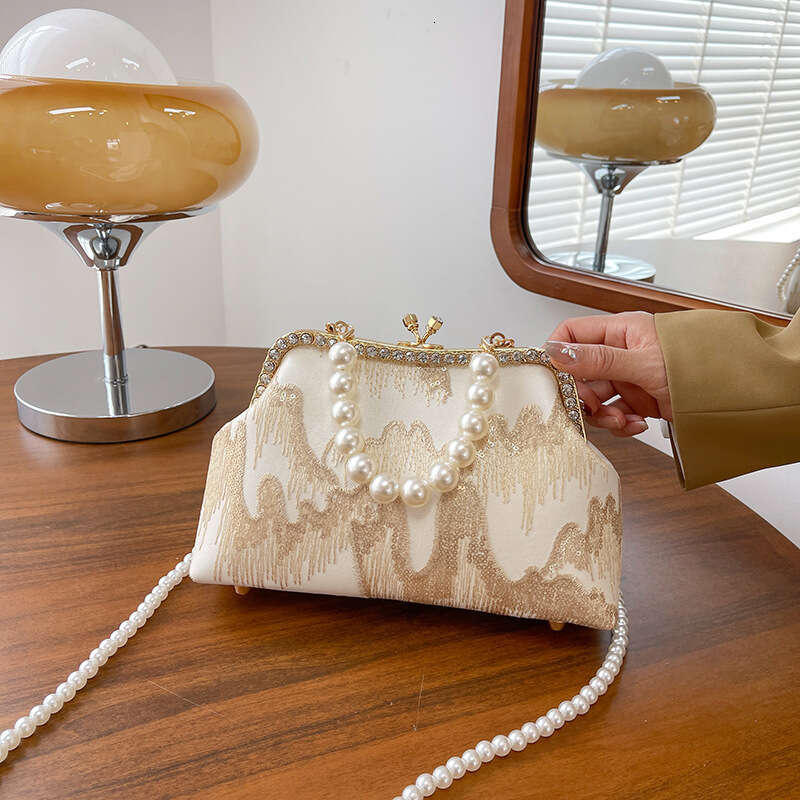 Minimalist Cheongsam Shoulder Handbag Cross-border Ins Women's Gift Bag