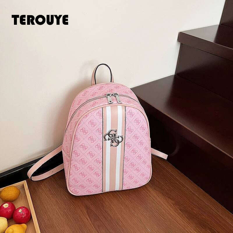 Popular Elegant Leather Tote Bag For Ladies Women Fashion Shoulder Messenger By Luxury Brand Famous Designer TEROUYE