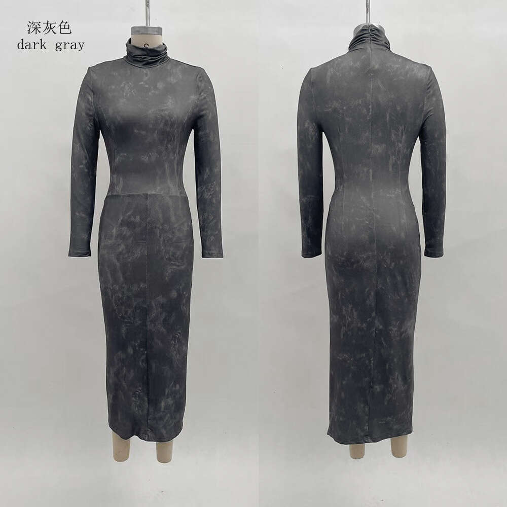 2026 New Autumn Winter Sexy Slim Fit Long Sleeve Base for Women Slimming with Coat Elegant Bodycon Dress