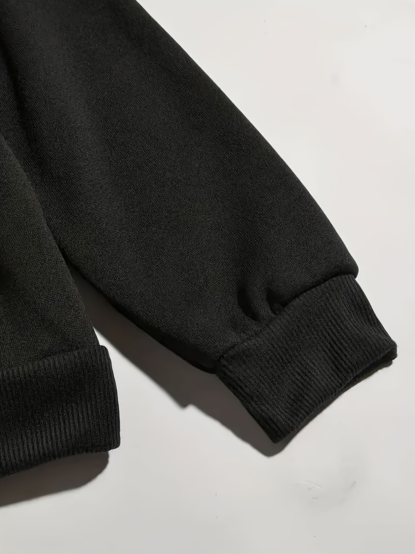 Polyester Men'S Hooded Sweatshirt, Casual Long Sleeve, Regular Length, Stretch Fabric, Print Pattern, Pullovers Placket, Pocket, Knit Fabric 220g