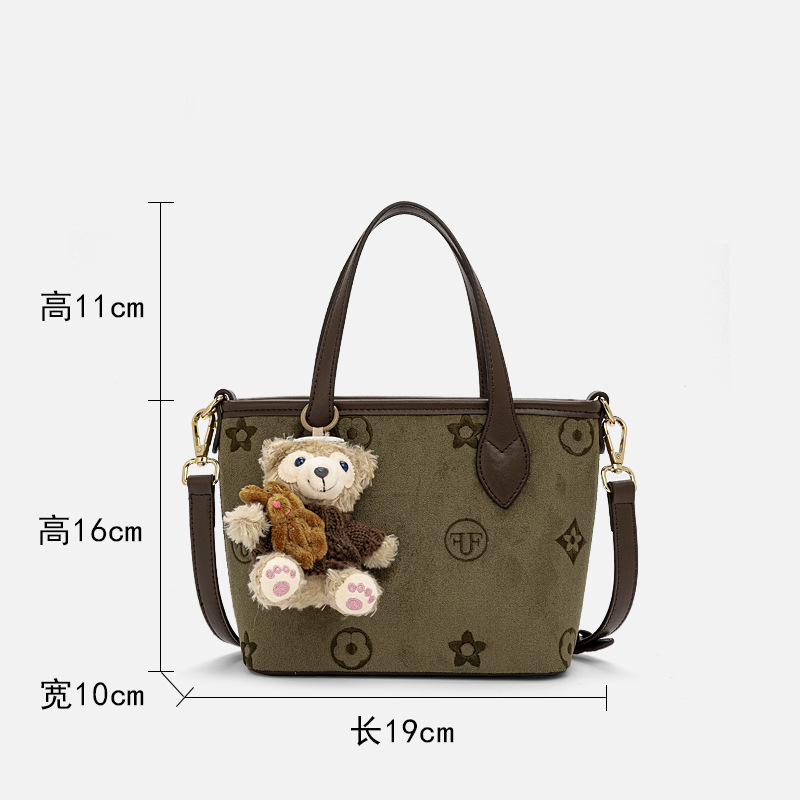 2025 Autumn and Winter New Style Casual Versatile and High-end Handbag Shoulder Bag and Crossbody Bag