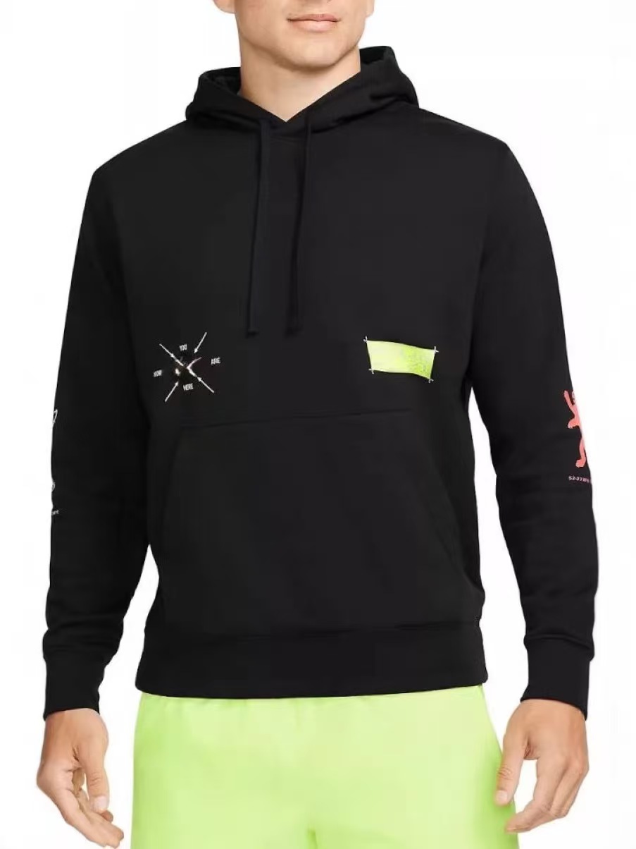 mens Berlin sweater du pull Berlin svp Hoodies Neuron Sweatshirts Long-sleeved hooded printed warm-keeping sweatshirt set with elastic drawcord pants