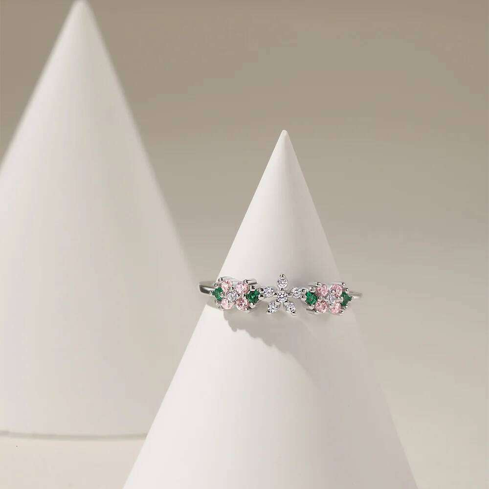 Aide 925 Sterling Retro Style Zircon Sparkling Silver Color Handmake Rings For Women Fine Jewelry Anniversary Gifts