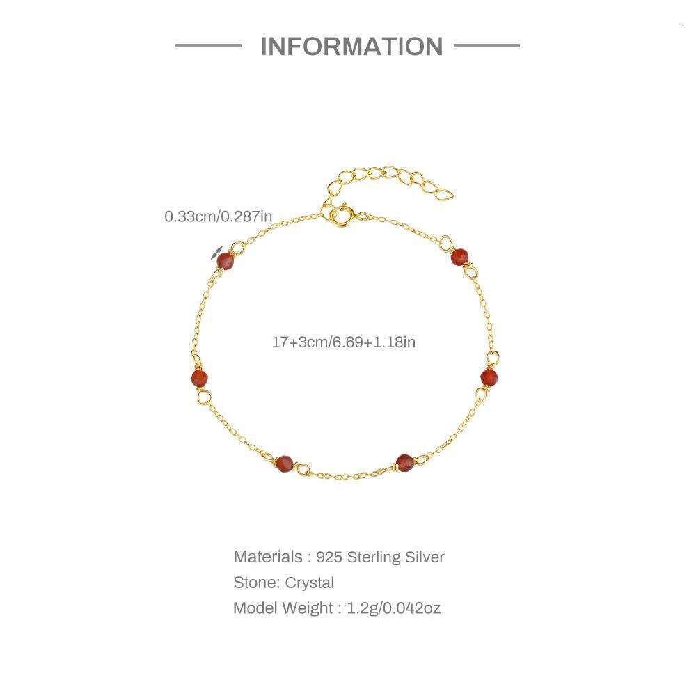 Aide 925 Sterling Silver Mini Three Colors Ball Agate Women's Simple Round Girlfriend Gift Bracelet Jewelry