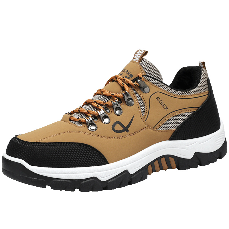 Popular Big Size Men's Casual & Hiking Shoes, 2026 Spring New Outdoor Walking Shoes, Western Style Comfort Footwear