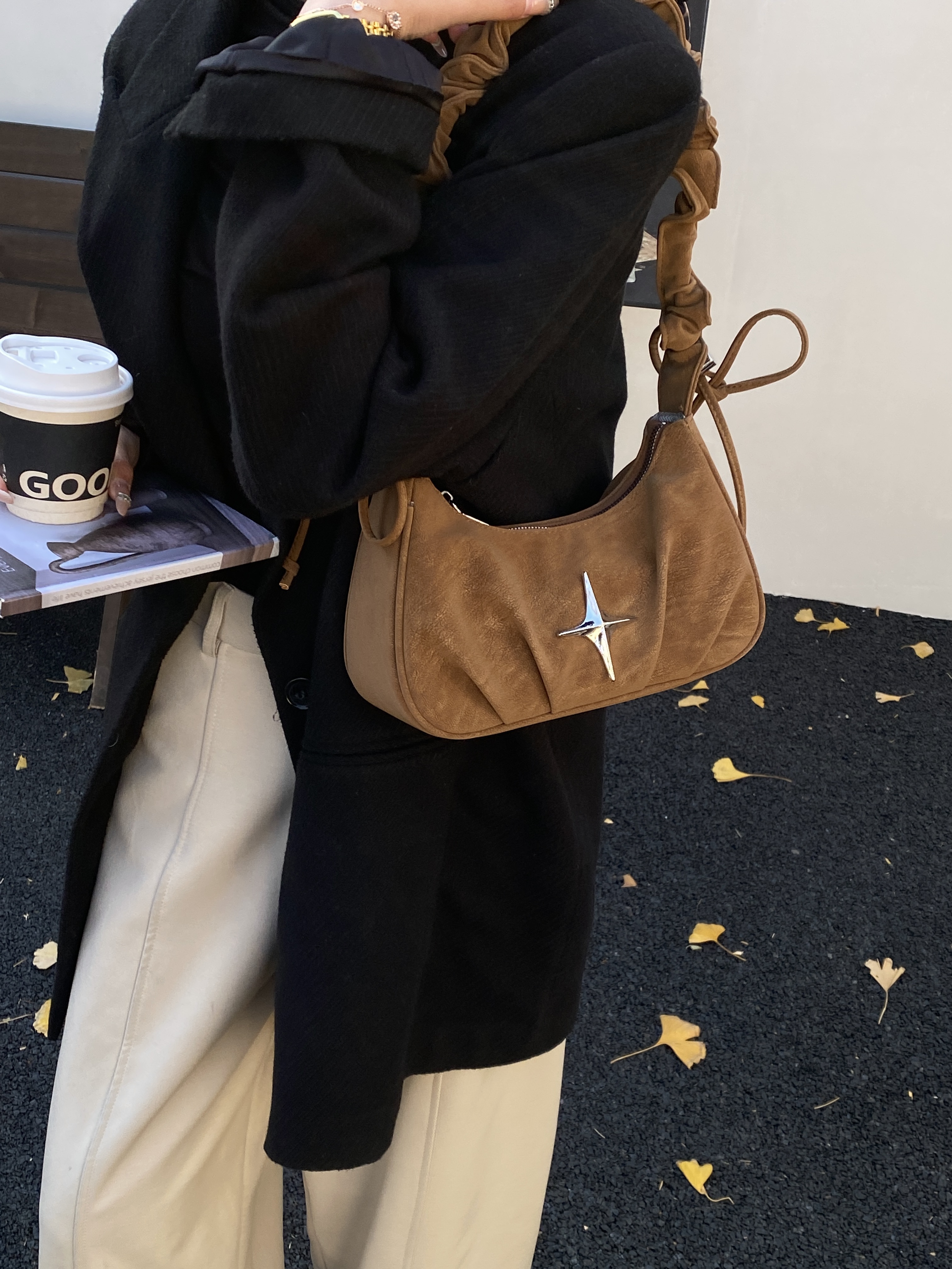 Chic & Robust Cross Body Satchel Ideal For Casual Outings