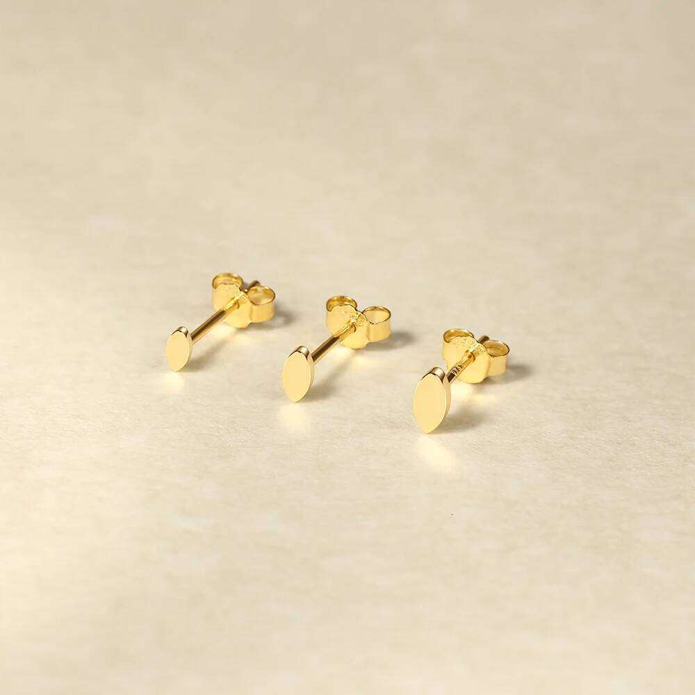 Aide Shiny Wedding Stud Earrings Set for Women 925 Silver Crystal Clear Flower Zircon Studs Accessories Earring Jewelry