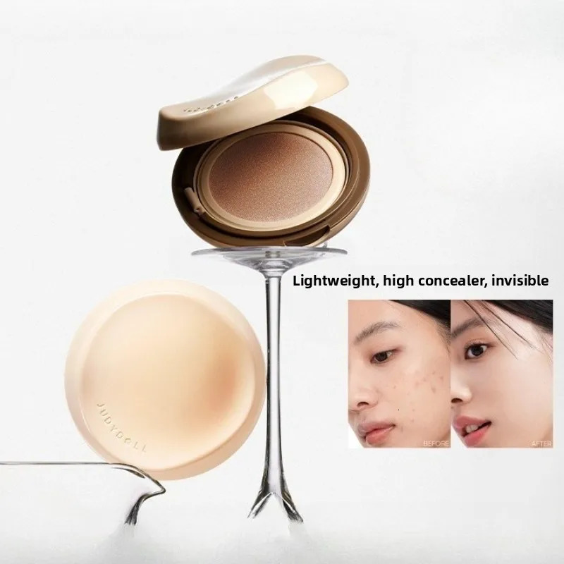Judydoll Air Cushion High Concealer Durable Liquid Foundation Oil-control Air Cushion r Long-lasting Brighten Makeup 251230